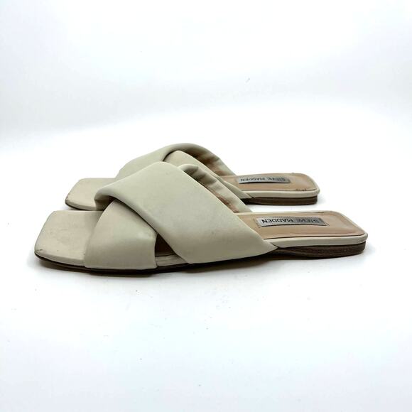 Steve Madden Mayra Sandals Cream Women's 6.5 US - Picture 5 of 10
